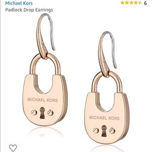 Michael Kors | Padlock Fishhook Earrings